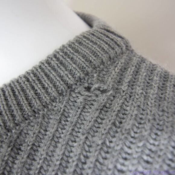 Balthazar merino‎ sweater, grey, Men's size M - Picture 14 of 14